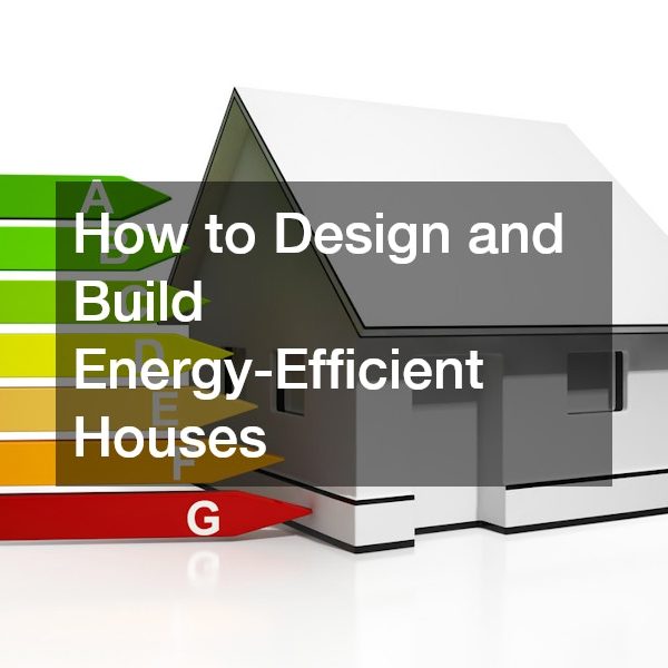 How to Design and Build Energy-Efficient Houses